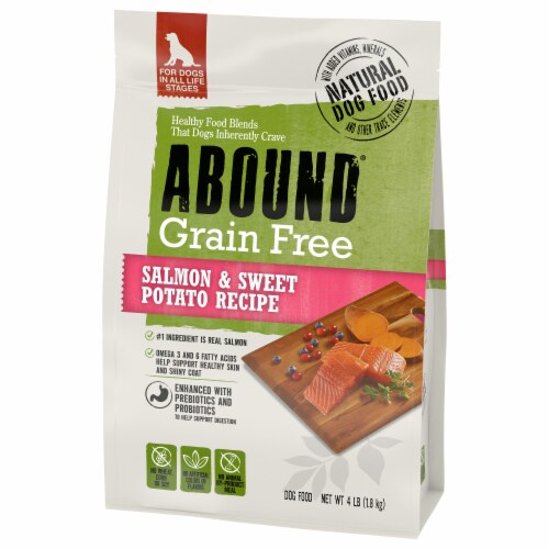 ABOUND® Grain Free All Life Stages Dry Dog Food Salmon & Sweet Potato Perspective: bottom