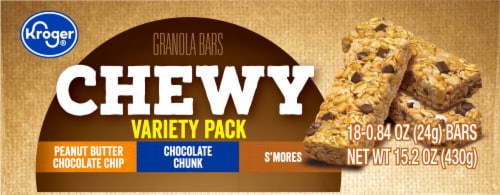 Kroger® Chewy Granola Bars Variety Pack Perspective: bottom