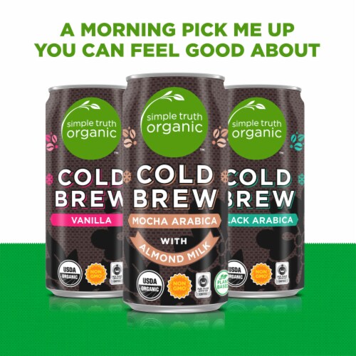 Simple Truth Organic™ Fair Trade Cold Brew Mocha with Almondmilk Coffee Perspective: bottom