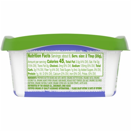 Simple Truth Organic™ Plant-Based Plain Cream Cheese Alternative Perspective: bottom