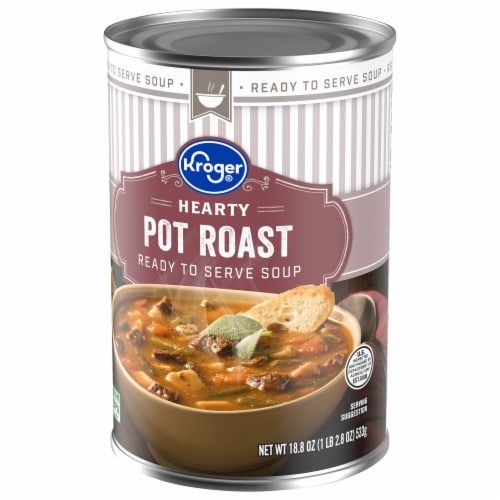 Kroger® Hearty Pot Roast Soup Perspective: bottom