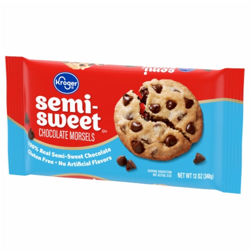 Kroger® Semi Sweet Chocolate Baking Chips Perspective: bottom