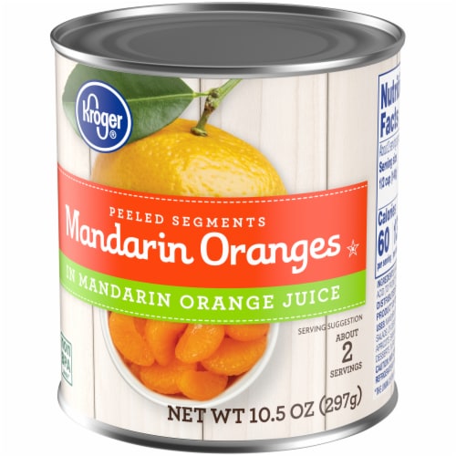 Kroger® Canned Mandarin Oranges in Juice Perspective: bottom