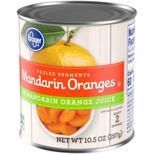 Kroger® Canned Mandarin Oranges in Juice Perspective: bottom