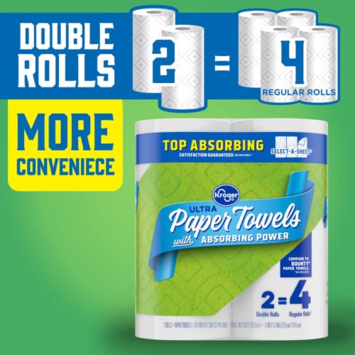 Kroger® Ultra Paper Towels Perspective: bottom