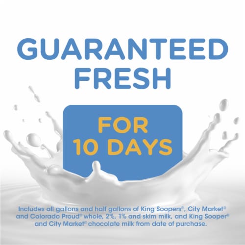 Simple Truth Organic® 100% Grassfed 2% Reduced Fat Milk Half Gallon Perspective: bottom