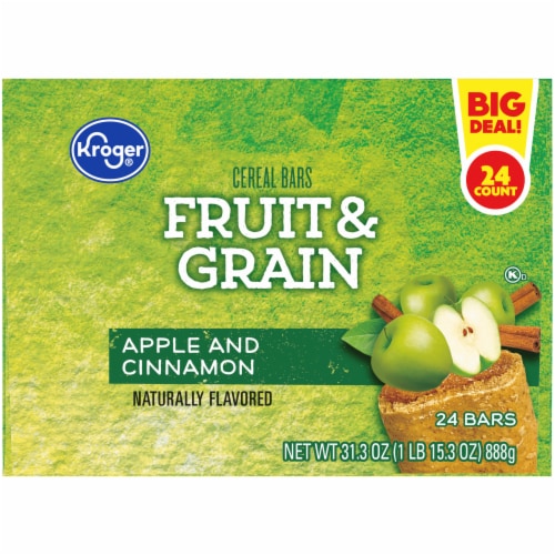 Kroger® Apple Cinnamon Cereal Bars BIG Deal! Perspective: bottom
