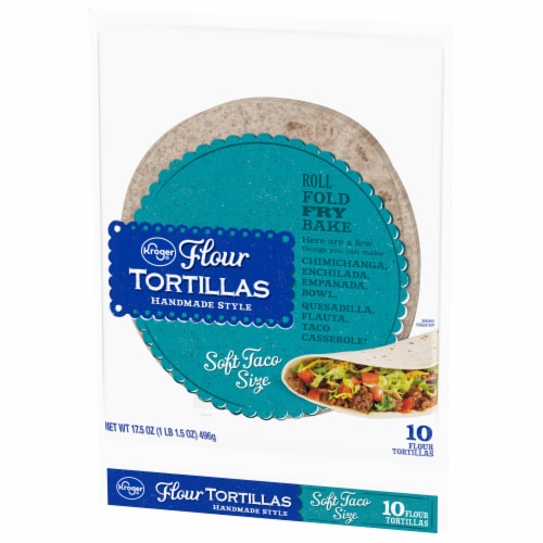 Kroger® Soft Taco Size Flour Tortillas Perspective: bottom