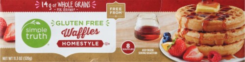 Simple Truth® Gluten Free Homestyle Waffles Perspective: bottom