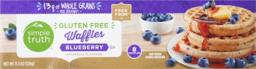 Simple Truth® Gluten Free Frozen Blueberry Waffles Perspective: bottom