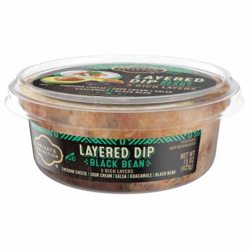 Private Selection® Black Bean Layered Dip Perspective: bottom