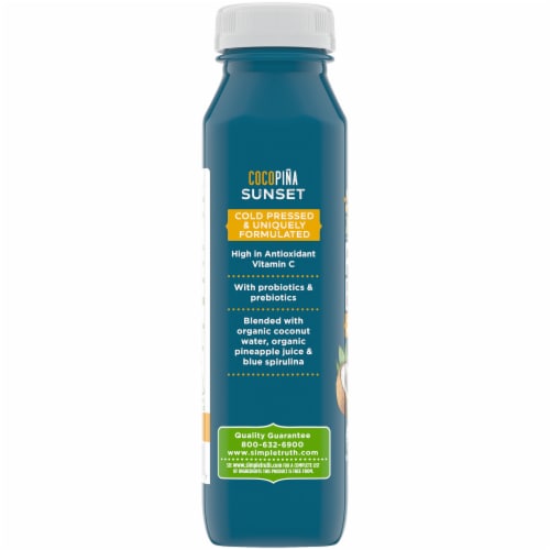 Simple Truth Organic® CocoPina Sunset Probiotic Juice Drink Perspective: bottom