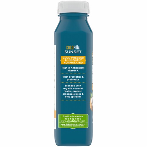Simple Truth Organic® CocoPina Sunset Probiotic Juice Drink Perspective: bottom