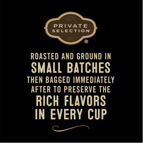Private Selection® Kona Blend Medium Roast Ground Coffee Perspective: bottom