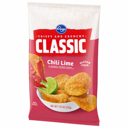 Kroger® Chili Lime Potato Chips Perspective: bottom