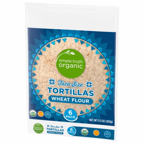 Simple Truth Organic® Taco Size Wheat Flour Tortillas Perspective: bottom