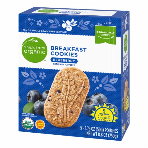 Simple Truth Organic® Blueberry Breakfast Cookies Perspective: bottom
