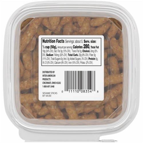 Kroger® Natural Leaf Sesame Sticks Perspective: bottom