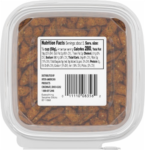Kroger® Natural Leaf Everything Sesame Sticks Perspective: bottom