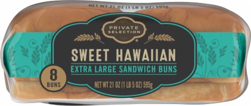 Private Selection® Sweet Hawaiian Extra Large Sandwich Buns Perspective: bottom