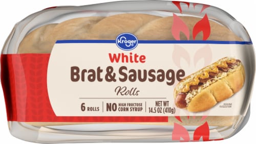 Kroger® Brat & Sausage Hoagie Rolls Perspective: bottom
