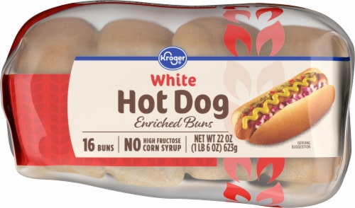 Kroger® Enriched Hot Dog Buns Perspective: bottom
