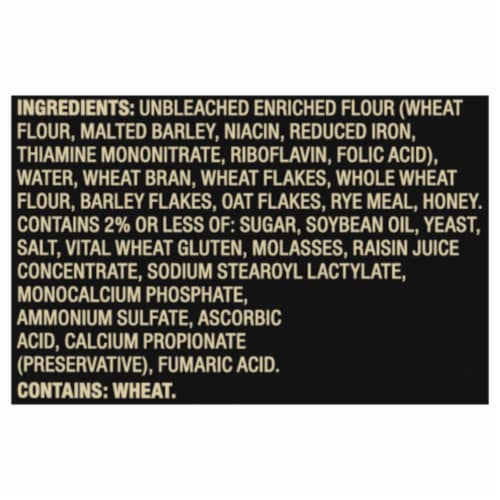 Private Selection® Wide Pan Honey Wheatberry Bread Perspective: bottom