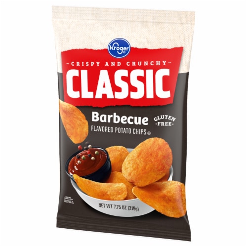Kroger® Sweet & Mesquite BBQ Potato Chips Perspective: bottom