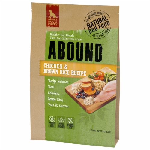 ABOUND® All Life Stages Dry Dog Food Chicken & Brown Rice Perspective: bottom
