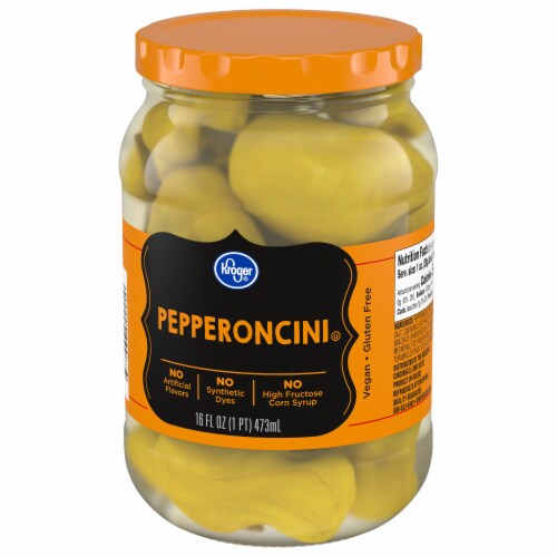 Kroger® Whole Pepperoncini Peppers Perspective: bottom