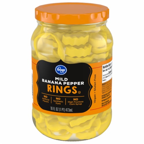 Kroger® Mild Banana Pepper Rings Perspective: bottom