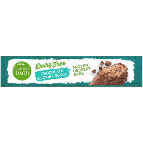 Simple Truth™ Dairy Free Chocolate Cookie Crunch Frozen Dessert Bars Perspective: bottom