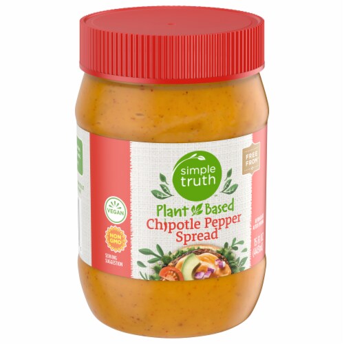 Simple Truth™ Plant Based Chipotle Pepper Spread Perspective: bottom