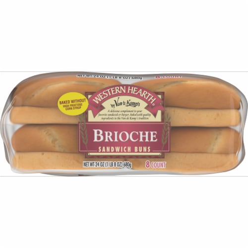Western Hearth® Brioche Sandwich Buns Perspective: bottom