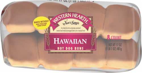 Western Hearth® Hawaiian Hotdog Buns Perspective: bottom