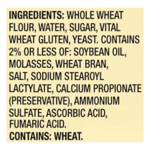 Western Hearth® 100% Whole Wheat Bread Perspective: bottom