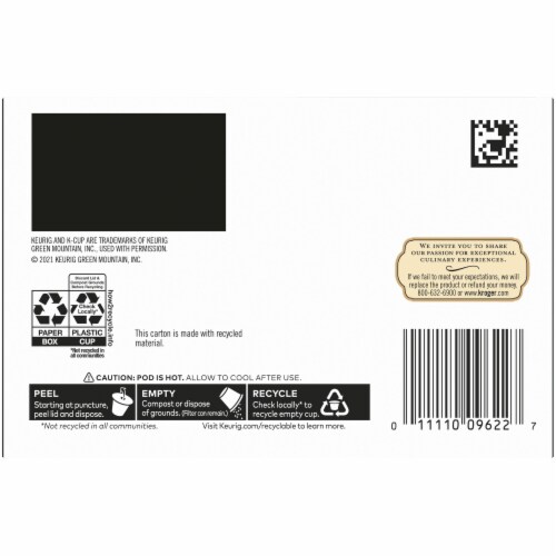 Private Selection® Decaf Colombian Swiss Water® Medium Roast K-Cup® Coffee Pods Perspective: bottom