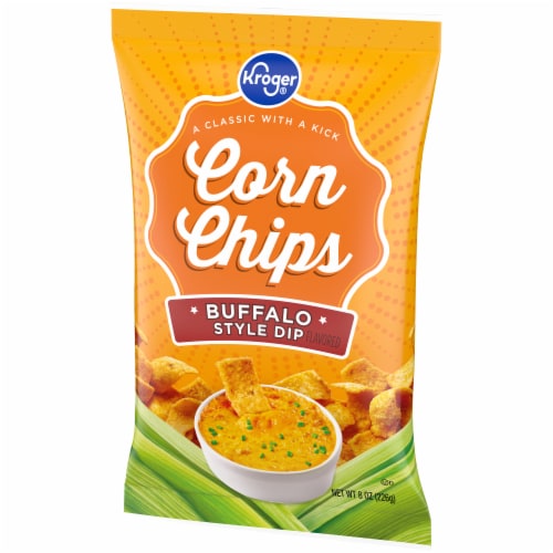 Kroger® Buffalo Dip Corn Chips Perspective: bottom