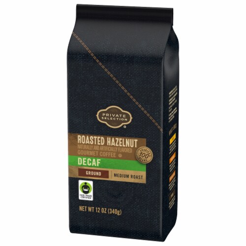 Private Selection® Fair Trade Roasted Hazelnut Decaffeinated Medium Roast Ground Coffee Perspective: bottom
