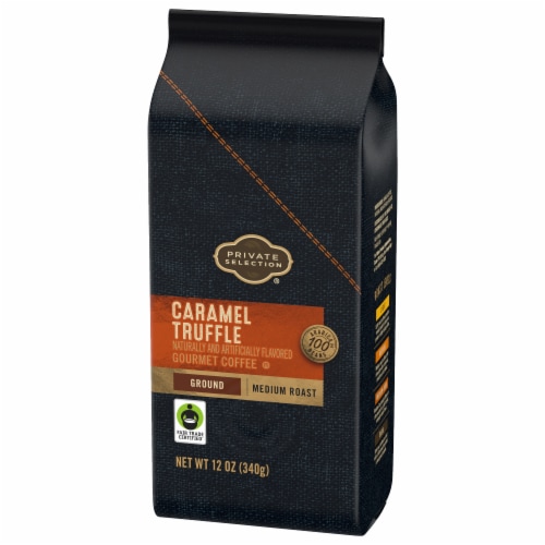 Private Selection® Fair Trade Caramel Truffle Medium Roast Ground Coffee Perspective: bottom