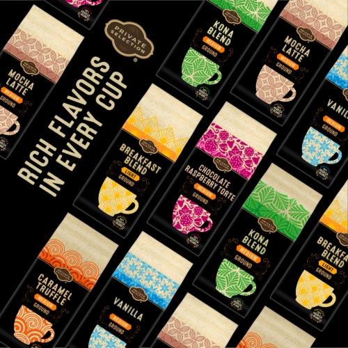Private Selection® Fair Trade Costa Rican Tarrazu Medium-Dark Ground Coffee Perspective: bottom