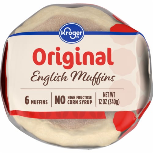 Kroger® Original English Muffins Perspective: bottom
