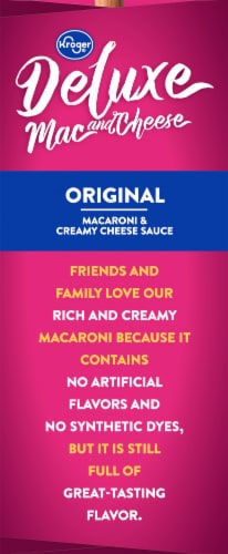 Kroger® Deluxe Original Macaroni and Cheese Perspective: bottom
