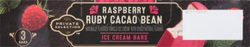 Private Selection™ Raspberry Ruby Cacao Bean Ice Cream Bars Perspective: bottom