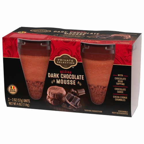 Private Selection® Belgian Dark Chocolate Mousse Perspective: bottom