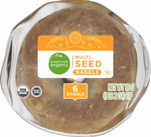 Simple Truth Organic™ Multi Seed Bagels Perspective: bottom