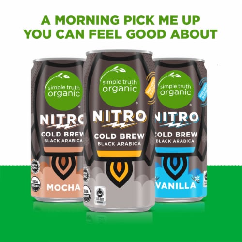 Simple Truth Organic® Nitro Black Arabica Cold Brew Coffee Perspective: bottom