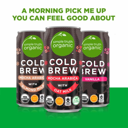 Simple Truth Organic™ Oat Milk Mocha Arabica Original Cold Brew Coffee Perspective: bottom