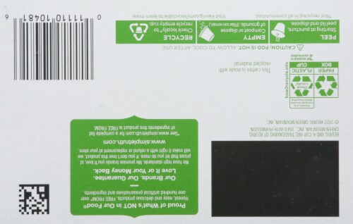 Simple Truth Organic® 100% Peruvian Decaf K-Cup Coffee Pods Perspective: bottom