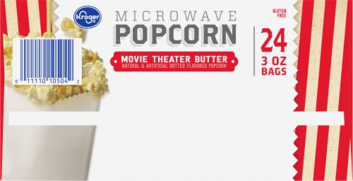 Kroger® Movie Theater Butter Microwave Popcorn Perspective: bottom